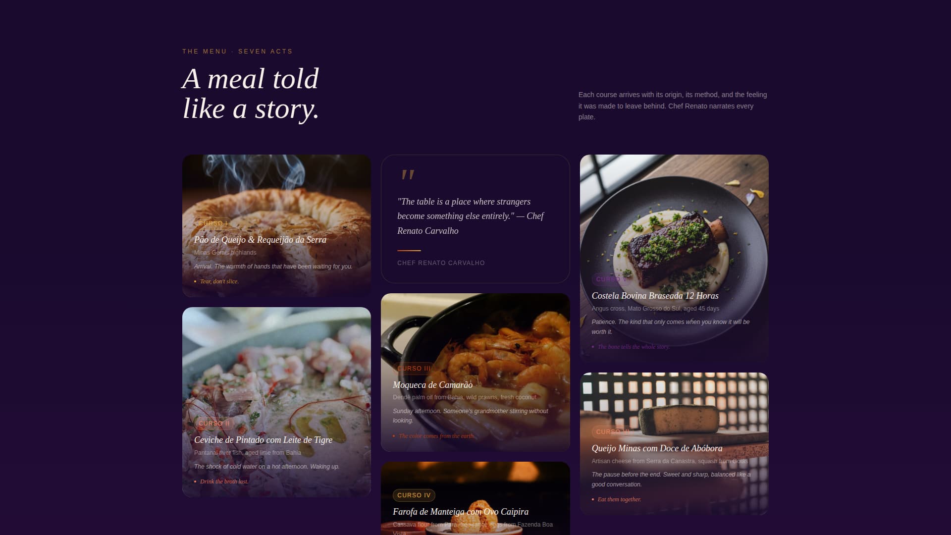 Mesa - Immersive Brazilian Landing Page Template