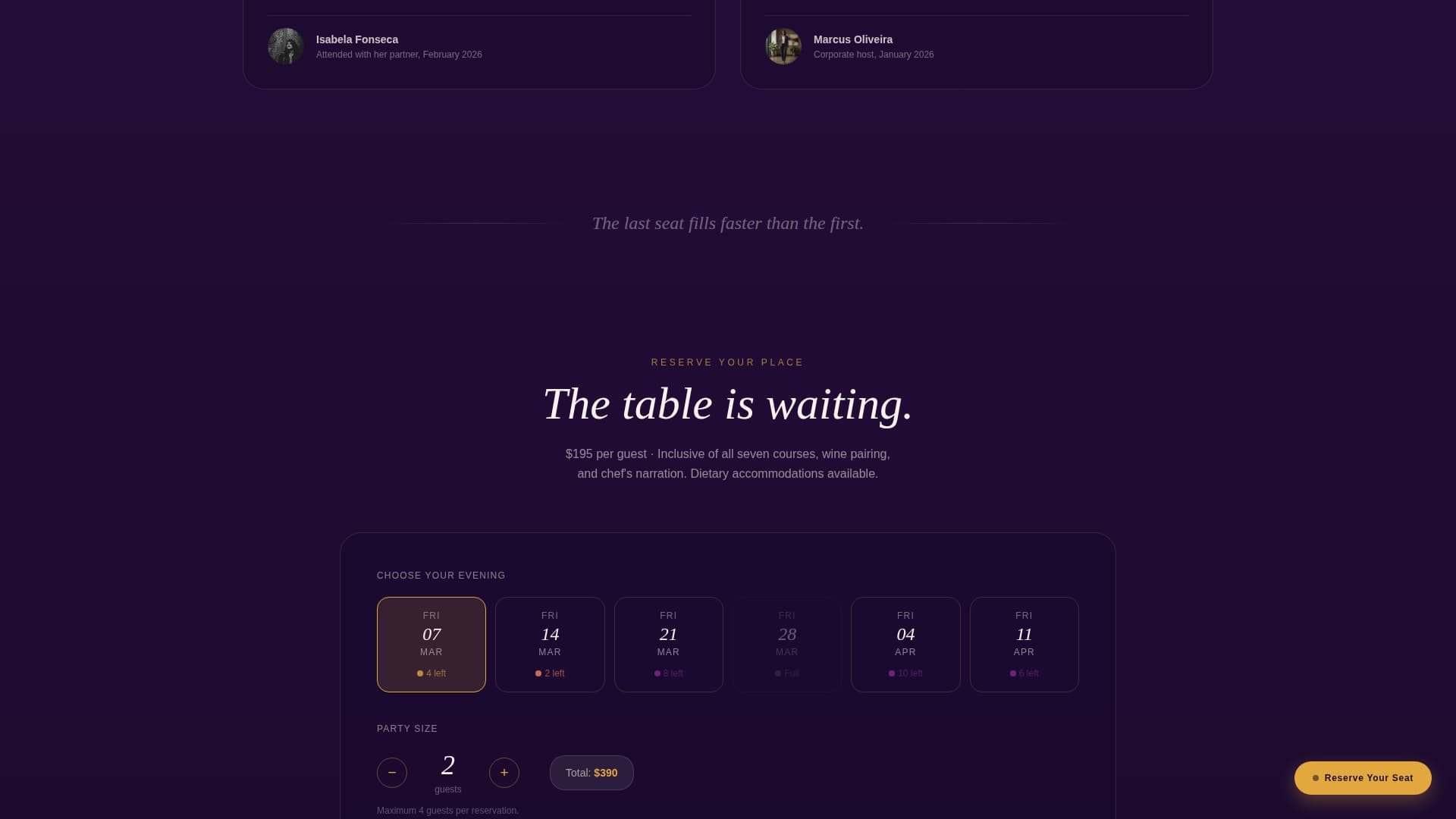 Mesa - Immersive Brazilian Landing Page Template