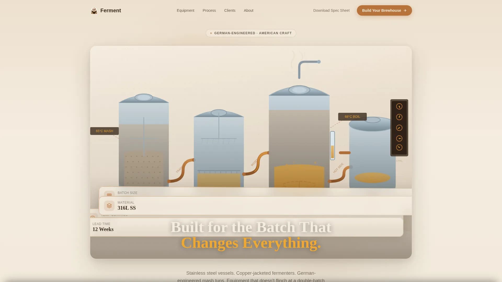 Cultivate — Artisan Fermentation Marketplace Landing Page Template