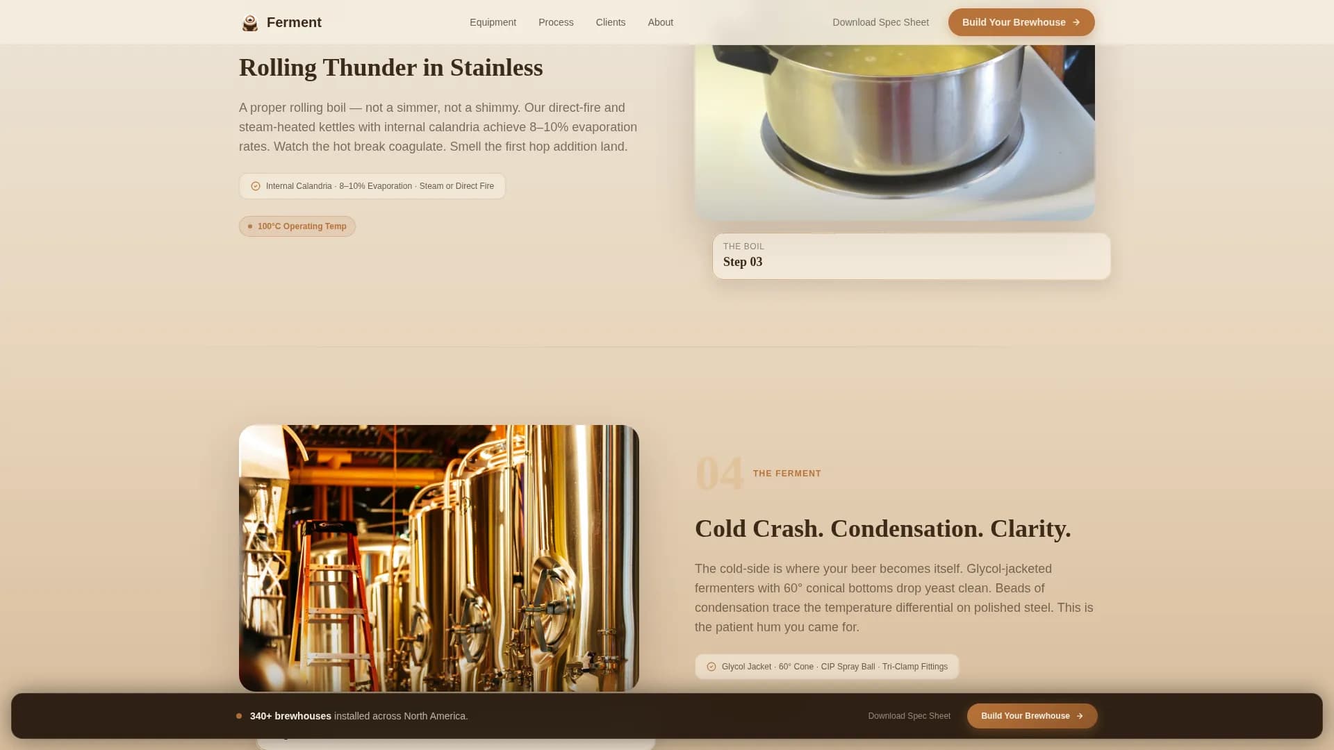 Cultivate — Artisan Fermentation Marketplace Landing Page Template