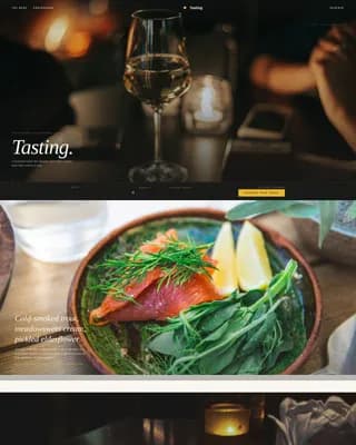 Epicure — Refined Tasting Menu Landing Page Template