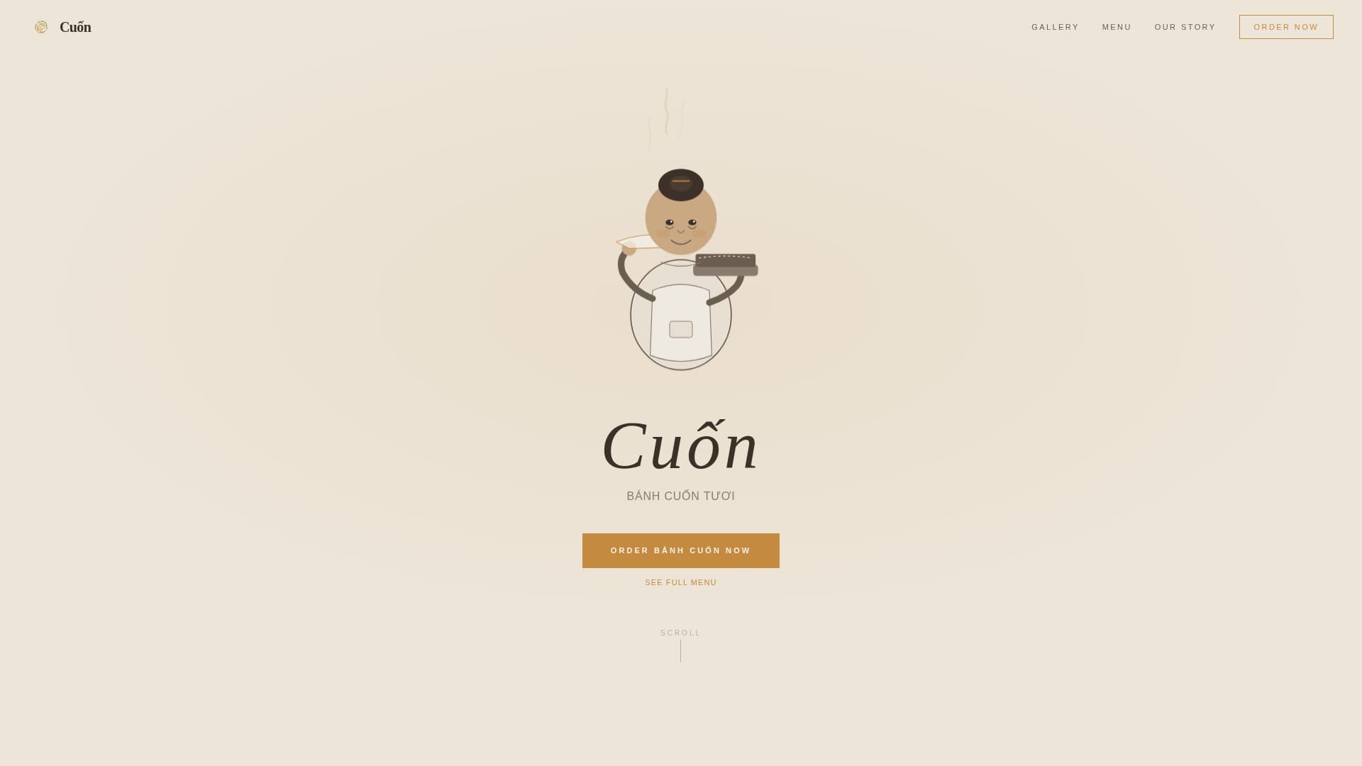 Cun - Authentic Vietnamese Landing Page Template