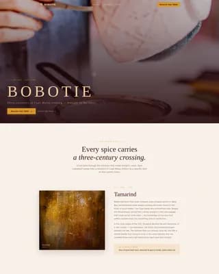 African Cuisine & Dining Booking Website Template