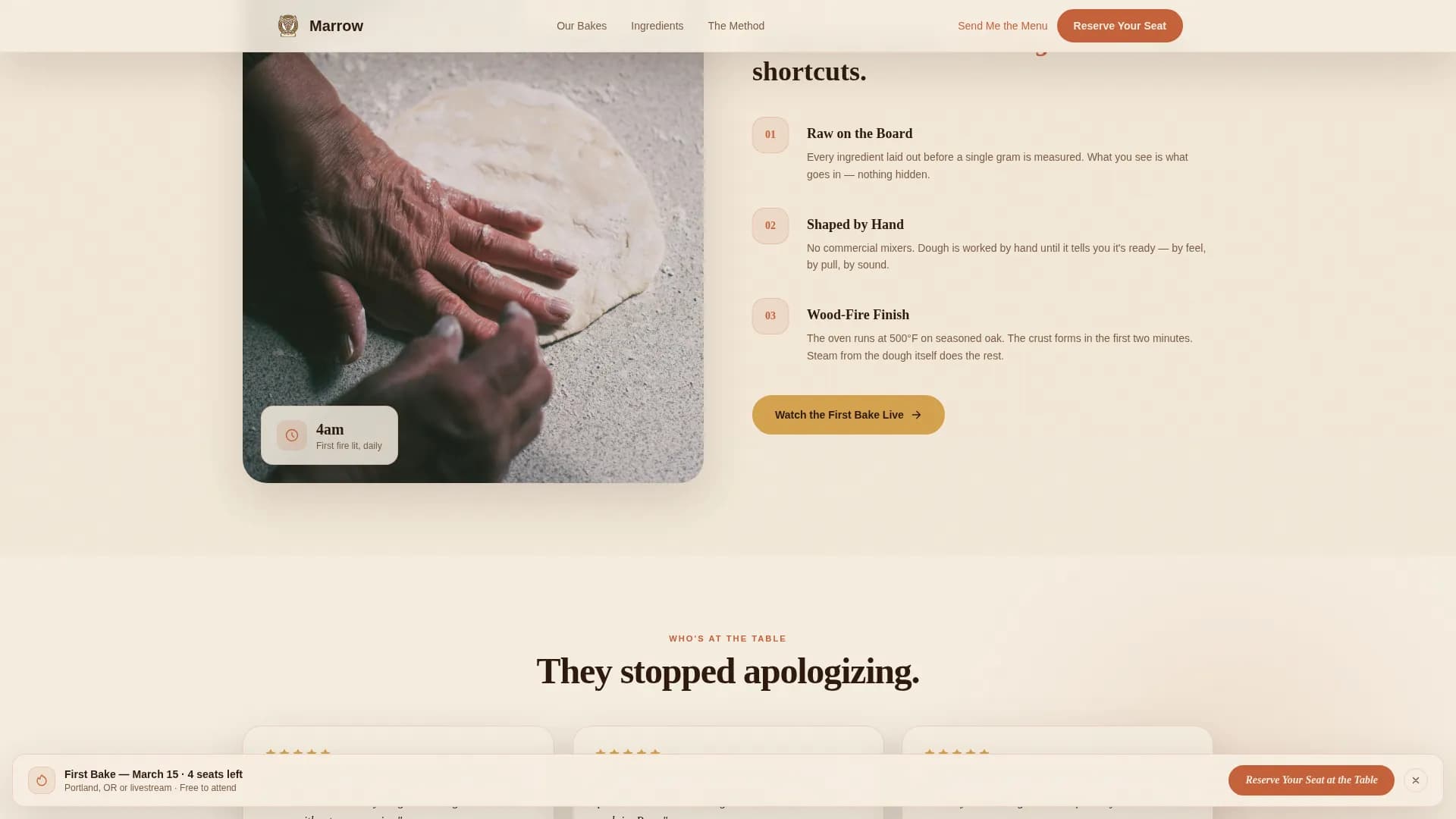 Carnivore Diet Food & Dining Professional Website Template