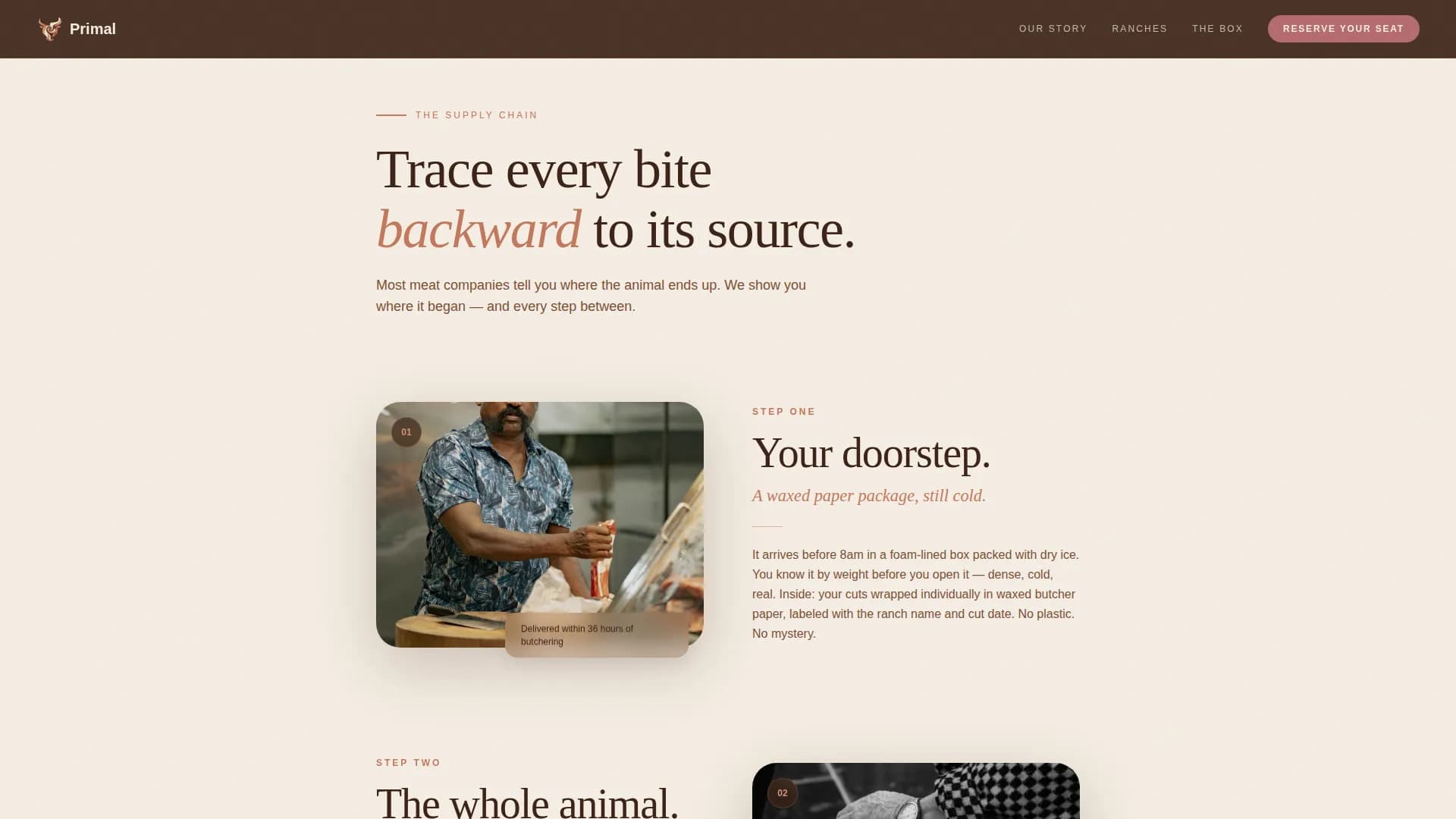 Carnivore Diet Food & Dining Professional Website Template