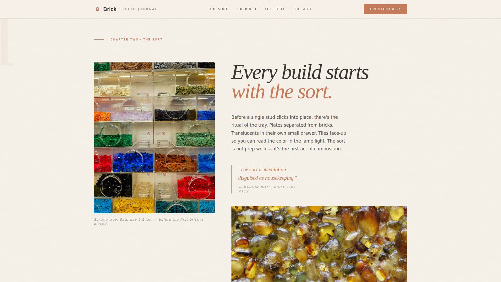 Brick - Inspiring Builder Landing Page Template