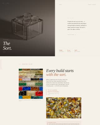 Brick - Inspiring Builder Landing Page Template
