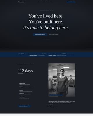 Naturalize - Trusted Citizenship Landing Page Template
