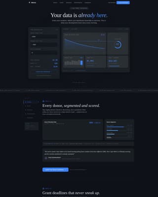 Nonprofit Software & SaaS Cost Calculator Website Template