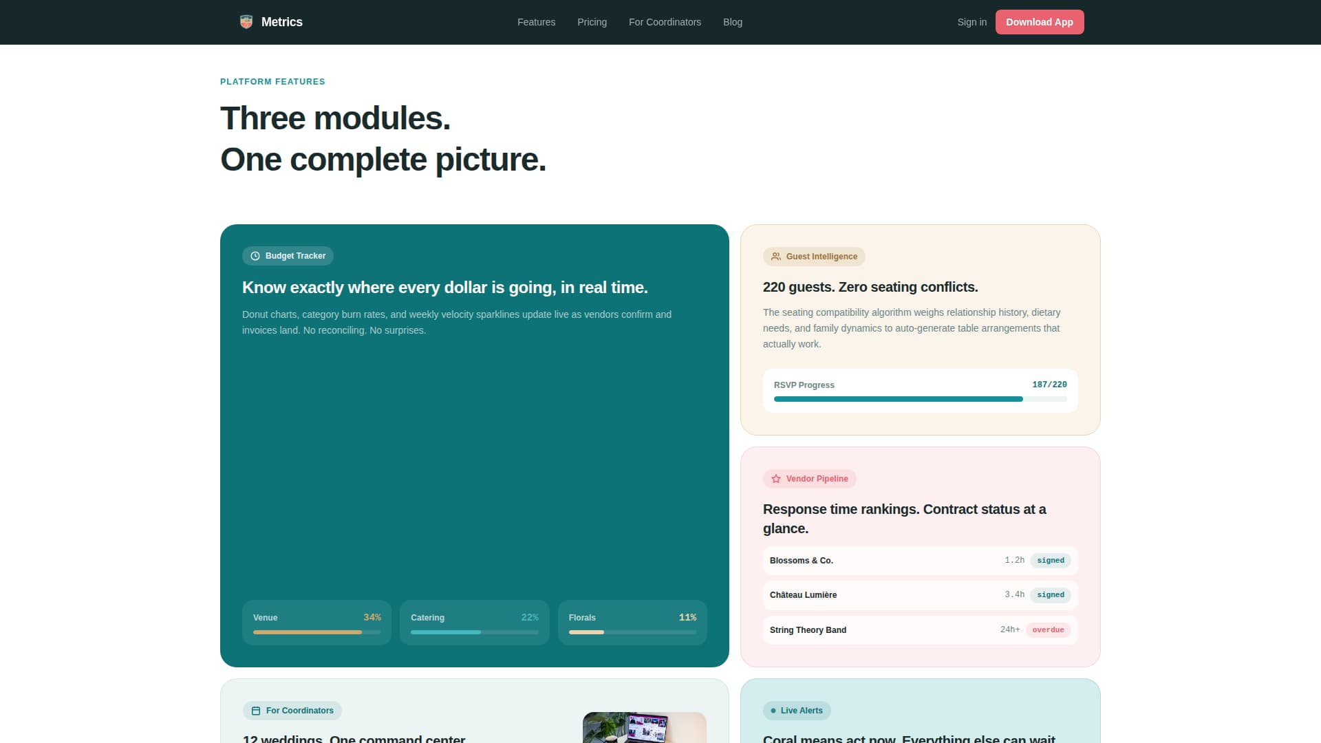Wedding Software & SaaS Professional Website Template