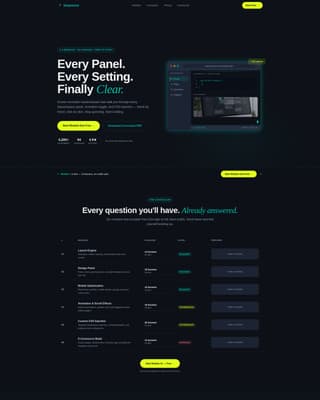Sequence - Dynamic Squarespace Landing Page Template