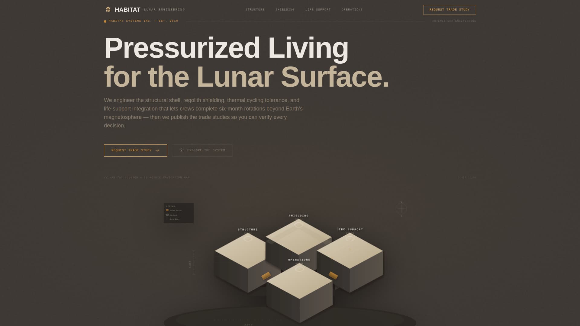Habitat - Proven Lunarbase Landing Page Template