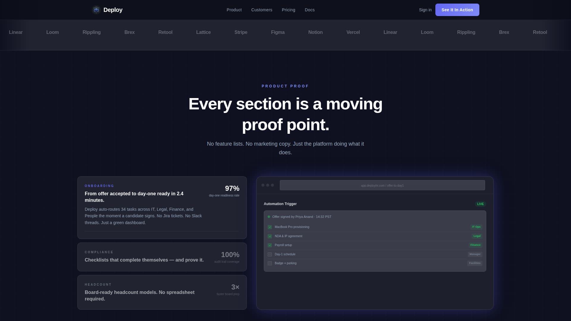 HRTech Startup Privacy Policy Website Template