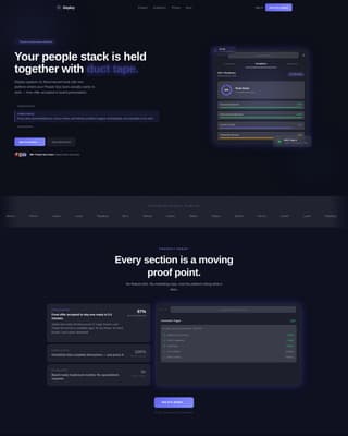 HRTech Startup Privacy Policy Website Template