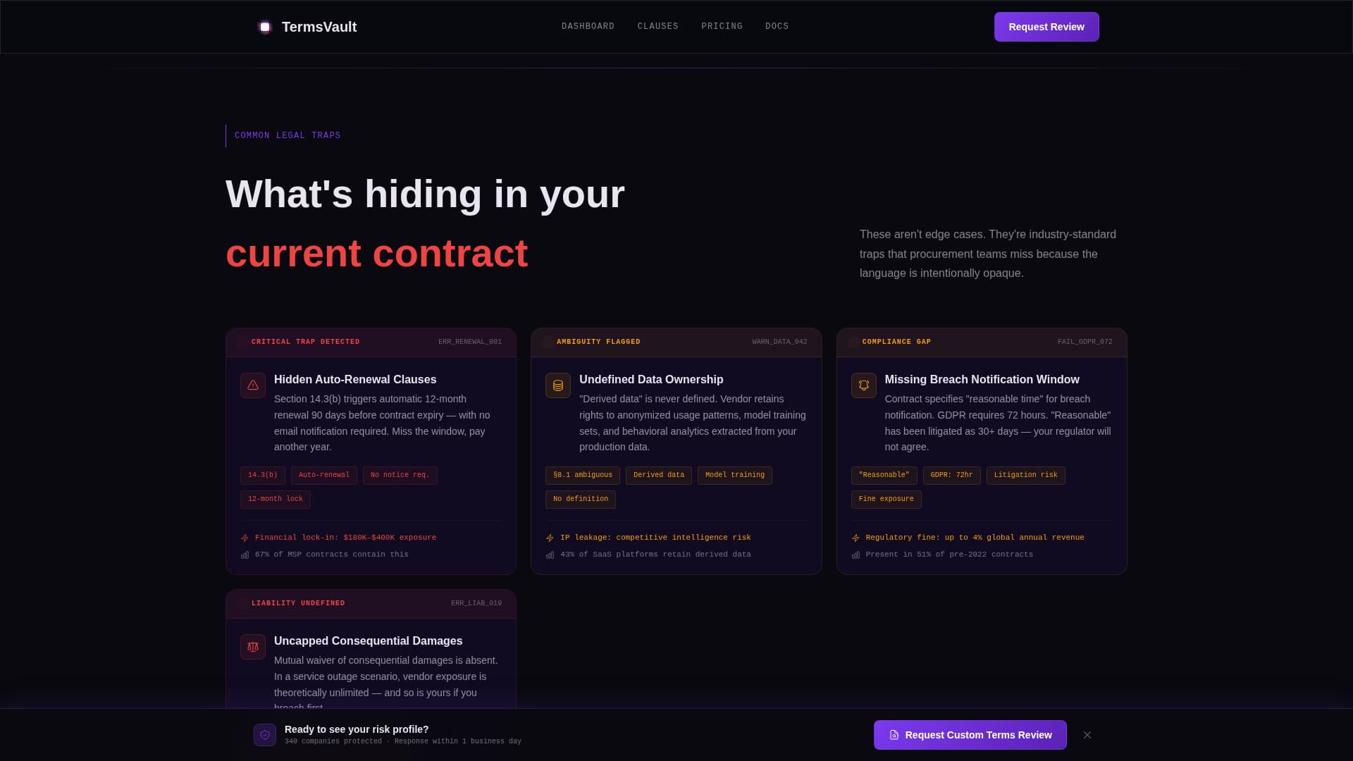 IT Services Company Privacy Policy Website Template