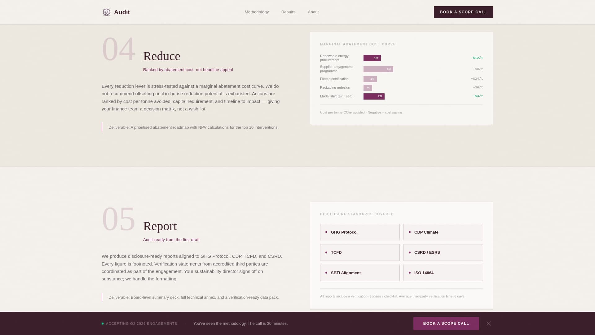Environmental Consulting Booking Website Template