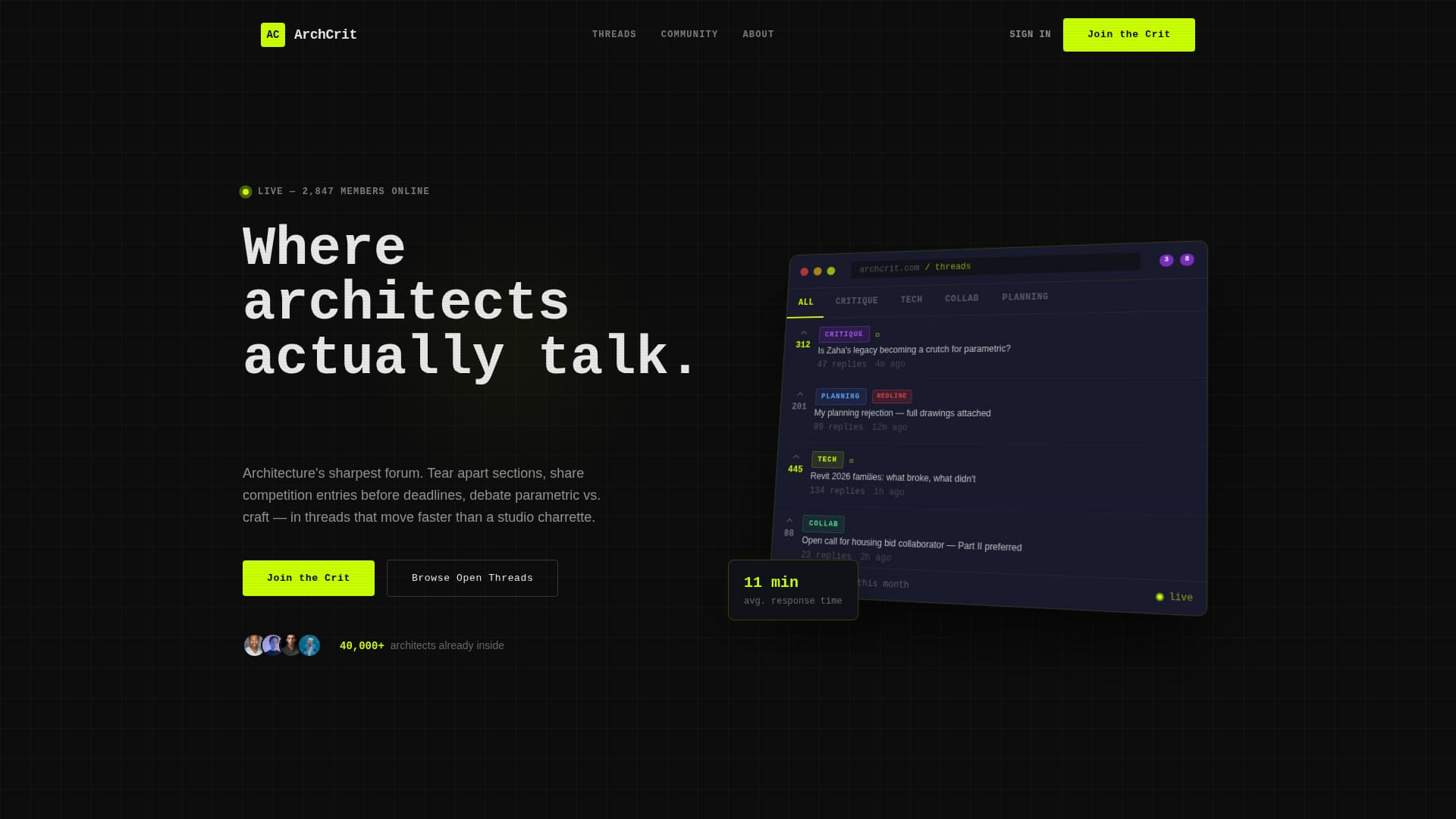 Architecture Digital Presence Reviews Website Template