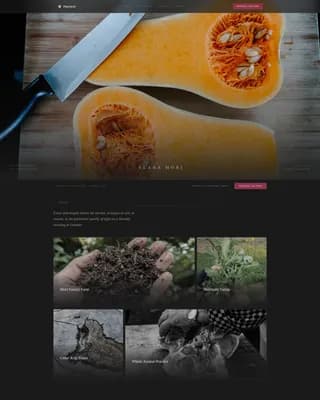 Chef & Culinary Personality Booking Website Template
