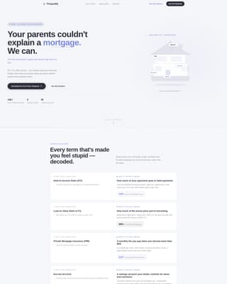 Gen Z Finance Careers Website Template