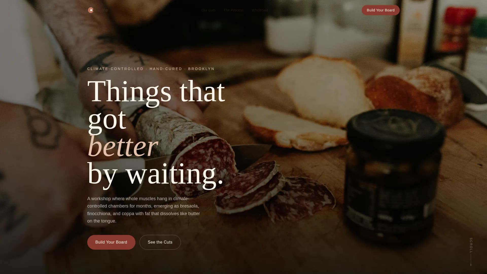 Meat & Seafood Professional Website Template