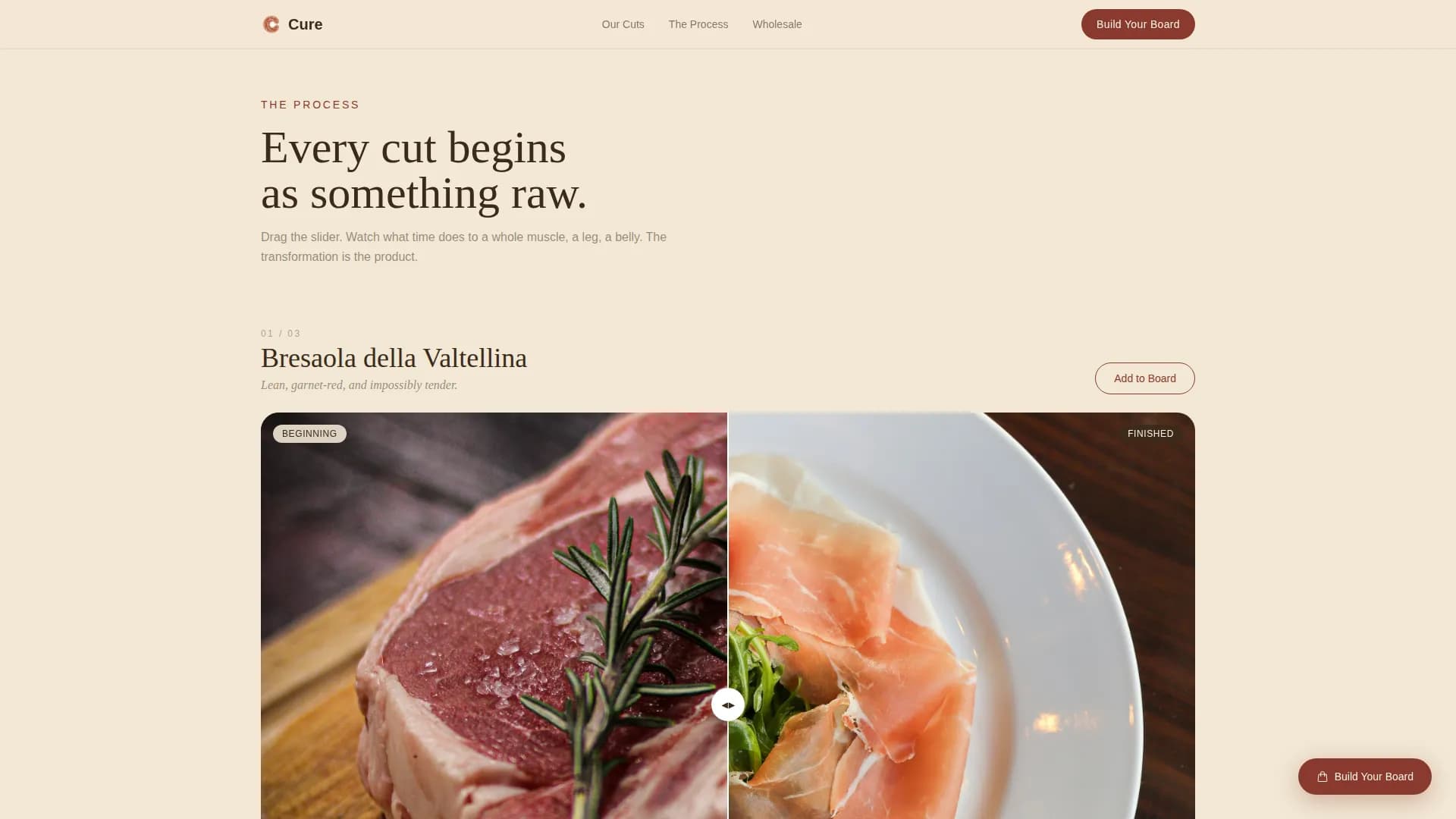 Meat & Seafood Professional Website Template