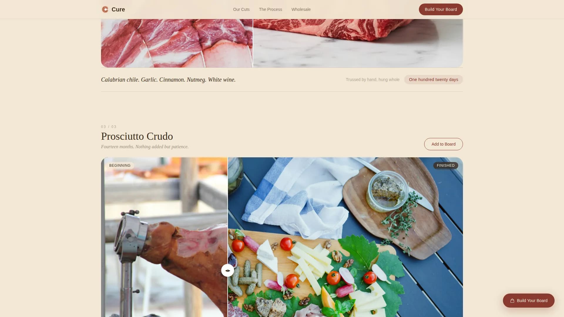 Meat & Seafood Professional Website Template