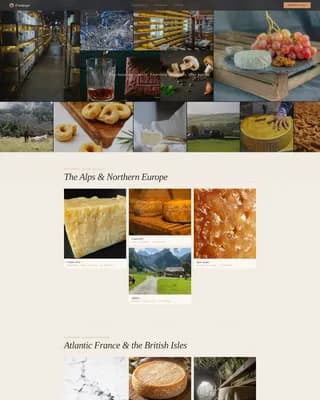 Fromage — Expert Cheese Importing Landing Page Template
