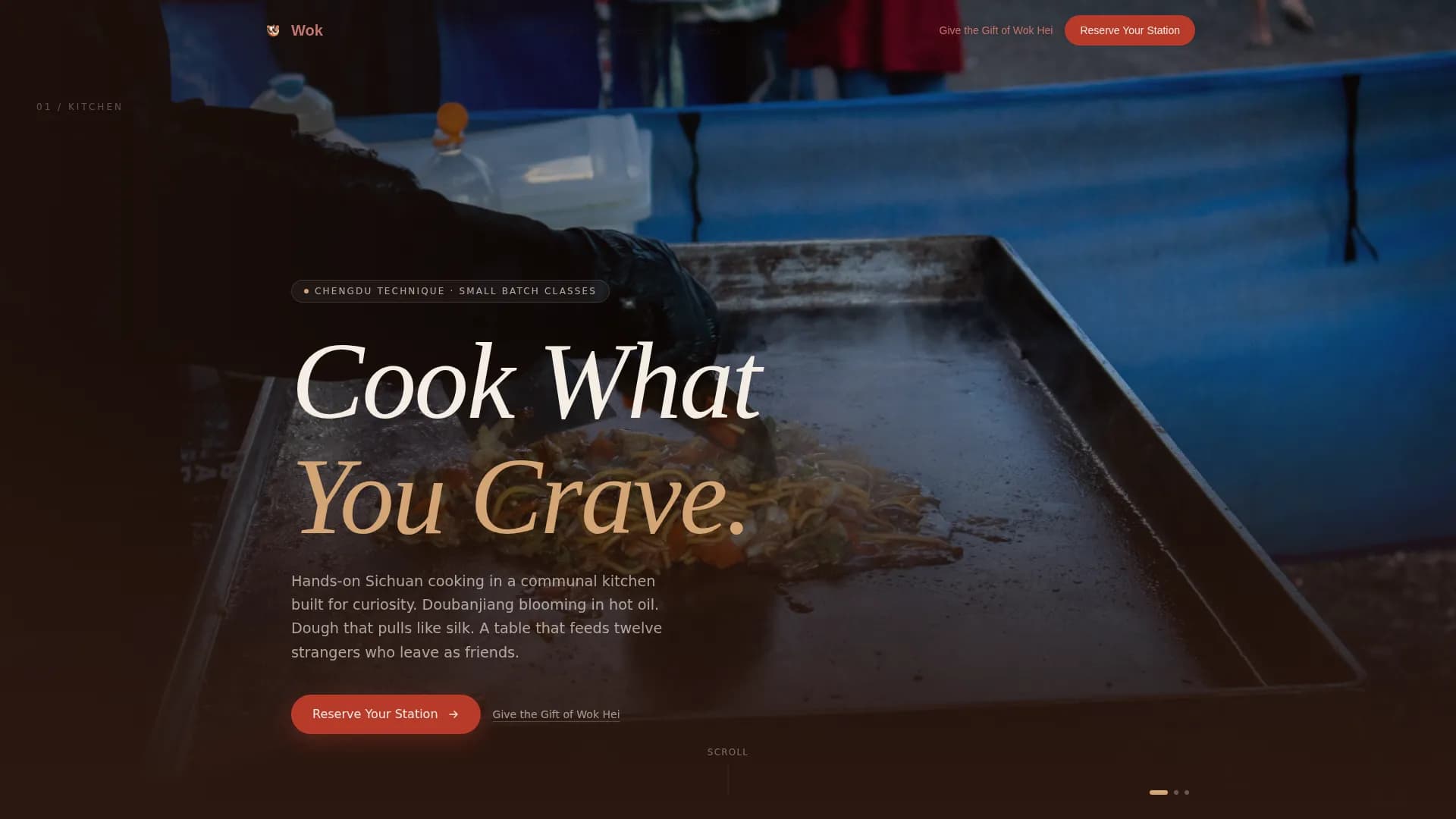 Chinese Dining Specialist Booking Website Template