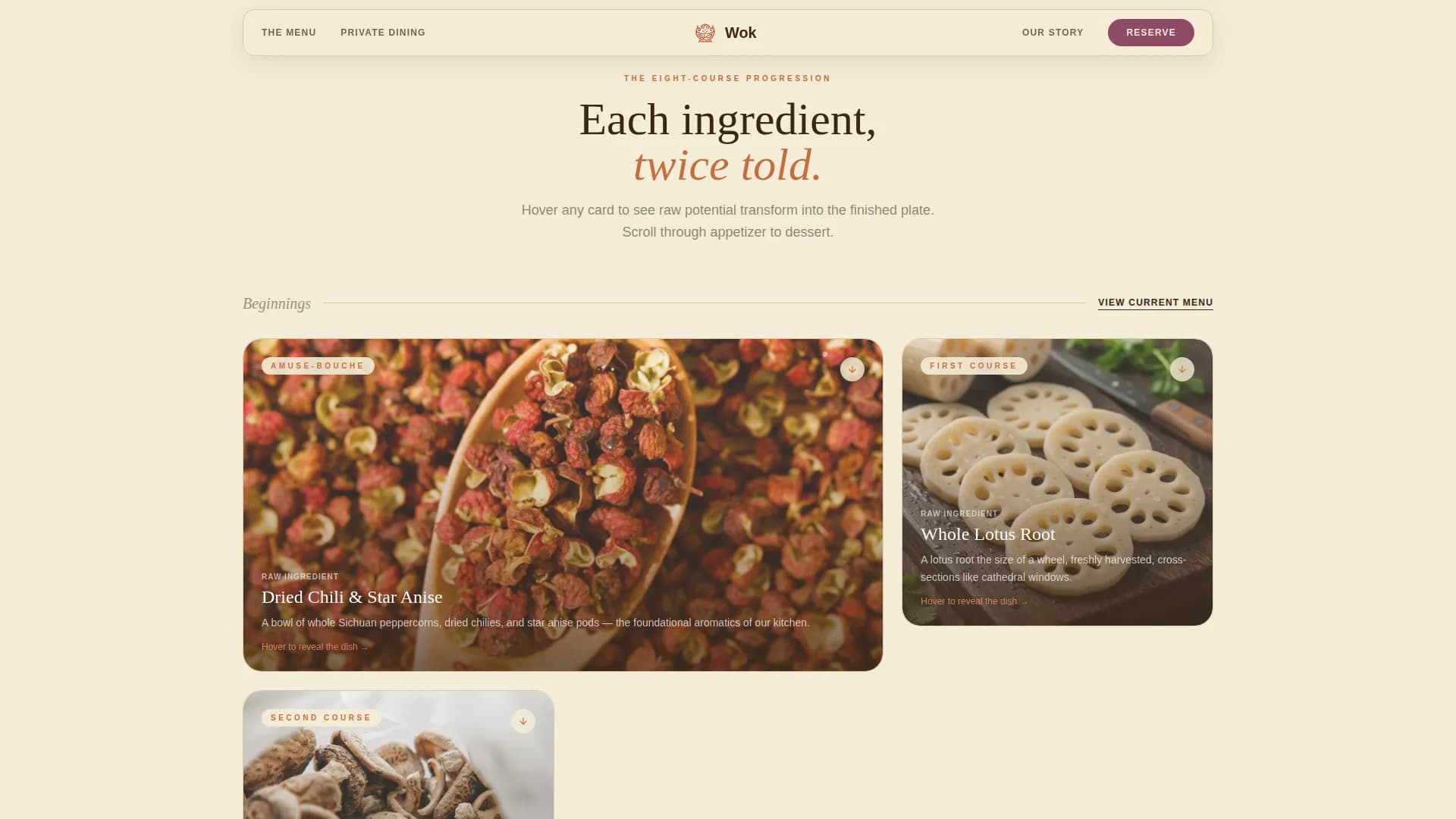 Chinese Dining Reviews Website Template