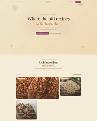 Chinese Dining Reviews Website Template