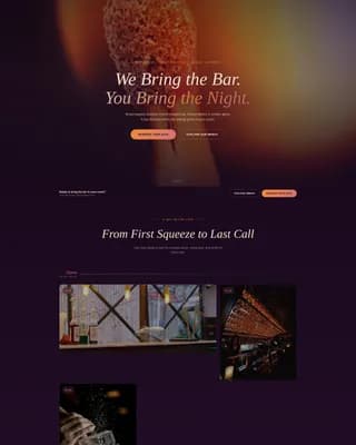 Catering & Event Food Professional Website Template