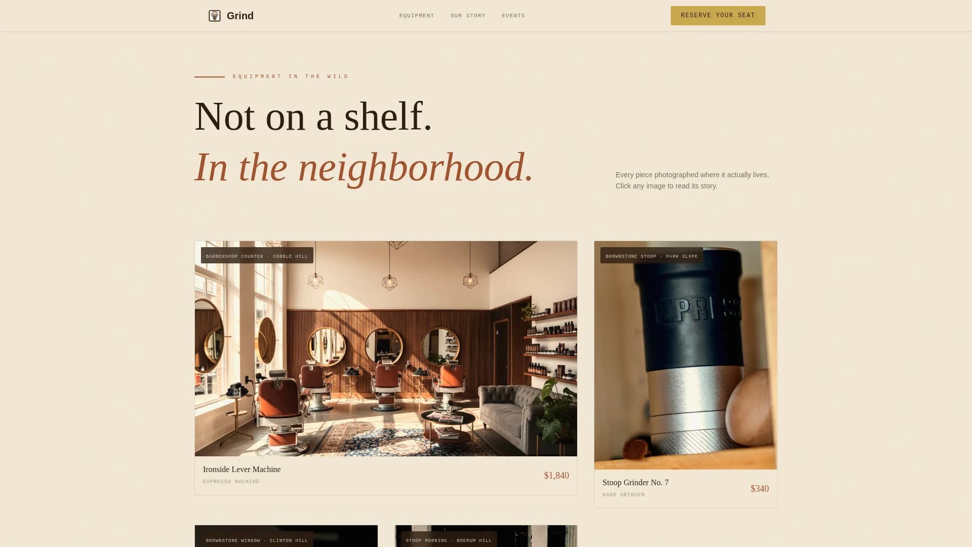 Coffee Roaster & Specialty Coffee Advanced Pricing Website Template