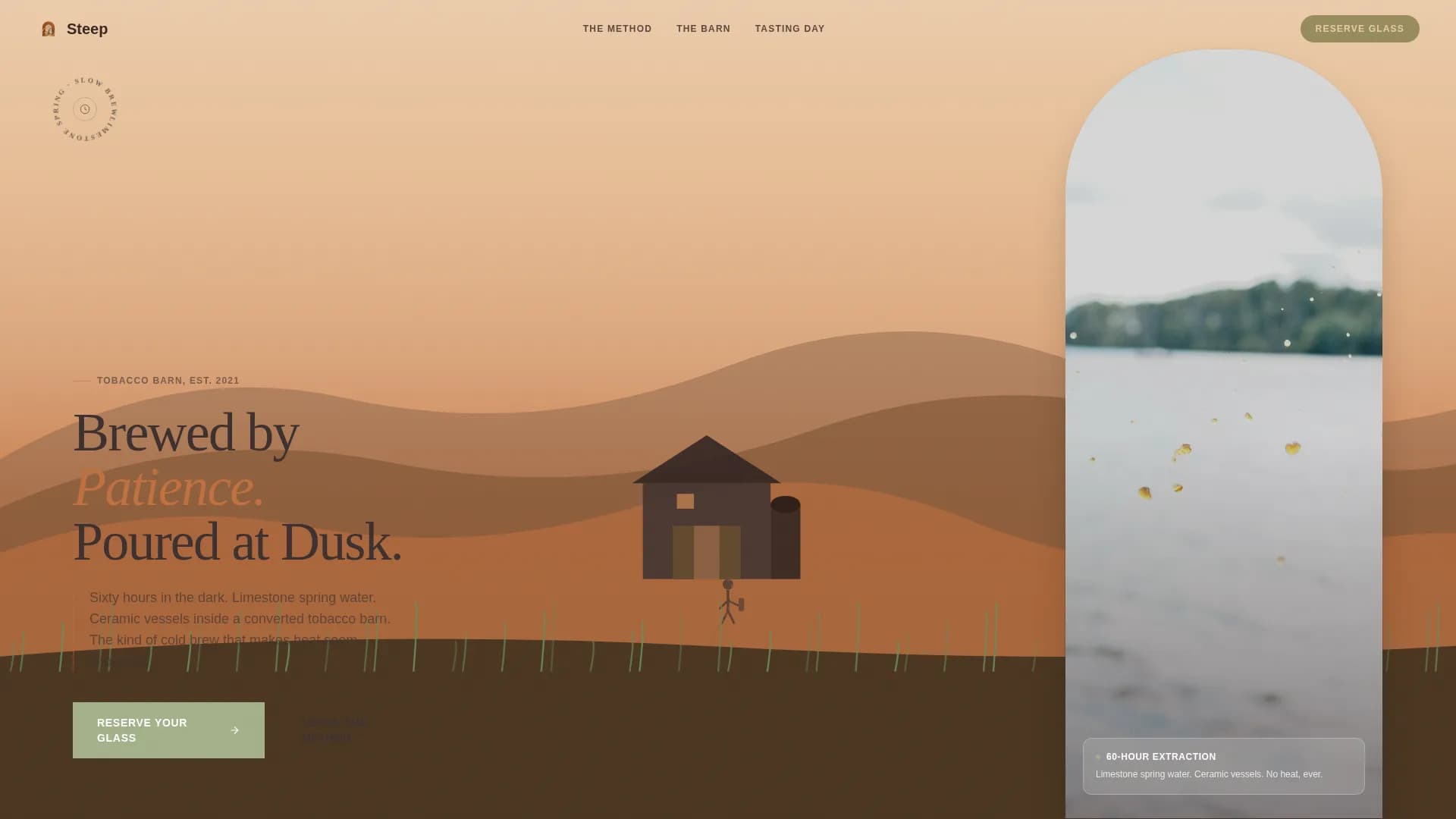 Coffee Roaster & Specialty Coffee Professional Website Template