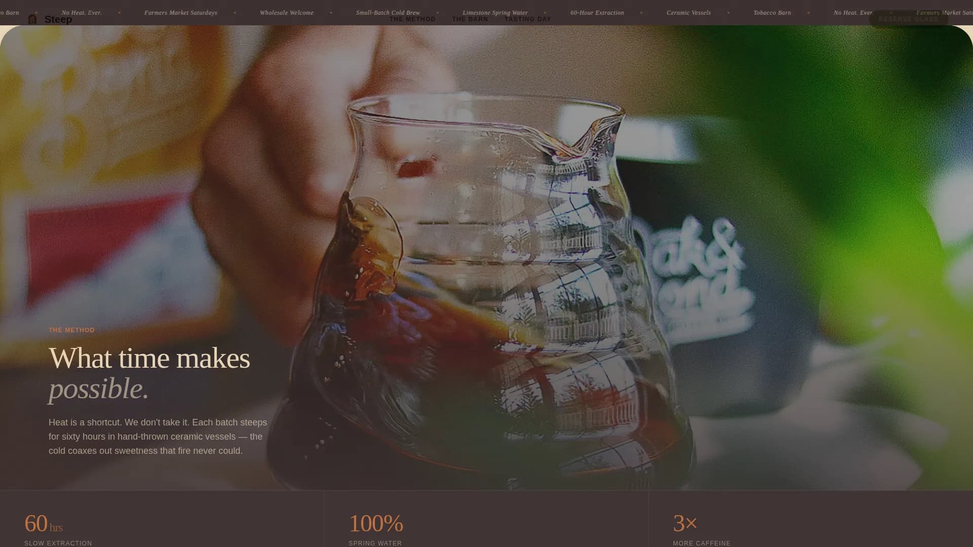 Coffee Roaster & Specialty Coffee Professional Website Template