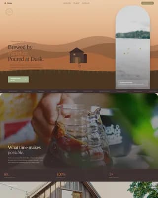 Coffee Roaster & Specialty Coffee Professional Website Template