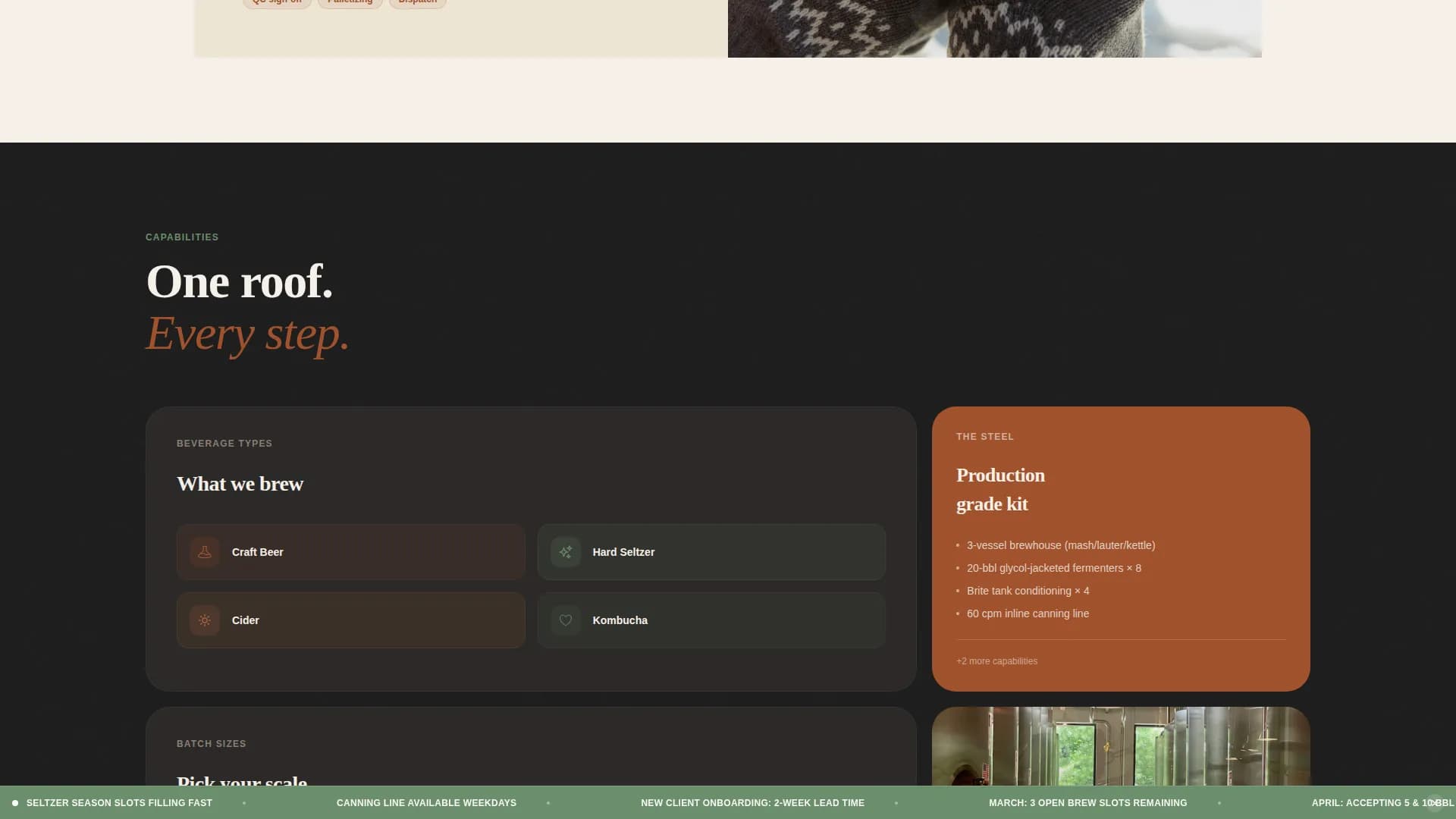 Brewery & Craft Beer Booking Website Template