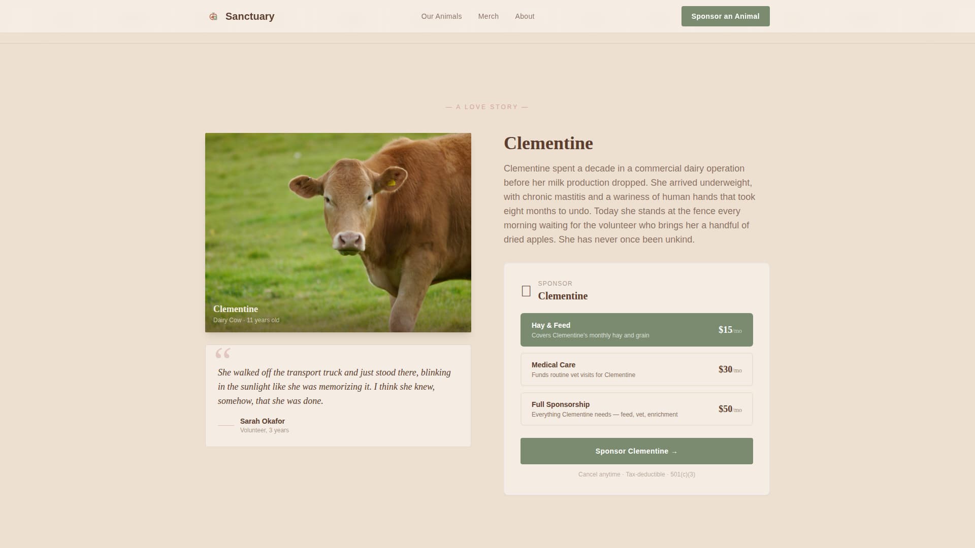 Livestock & Farm Animal Professional Website Template