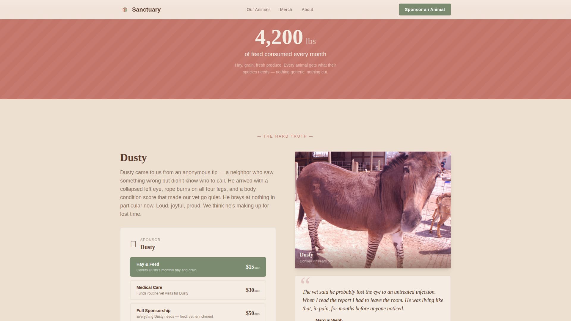 Livestock & Farm Animal Professional Website Template