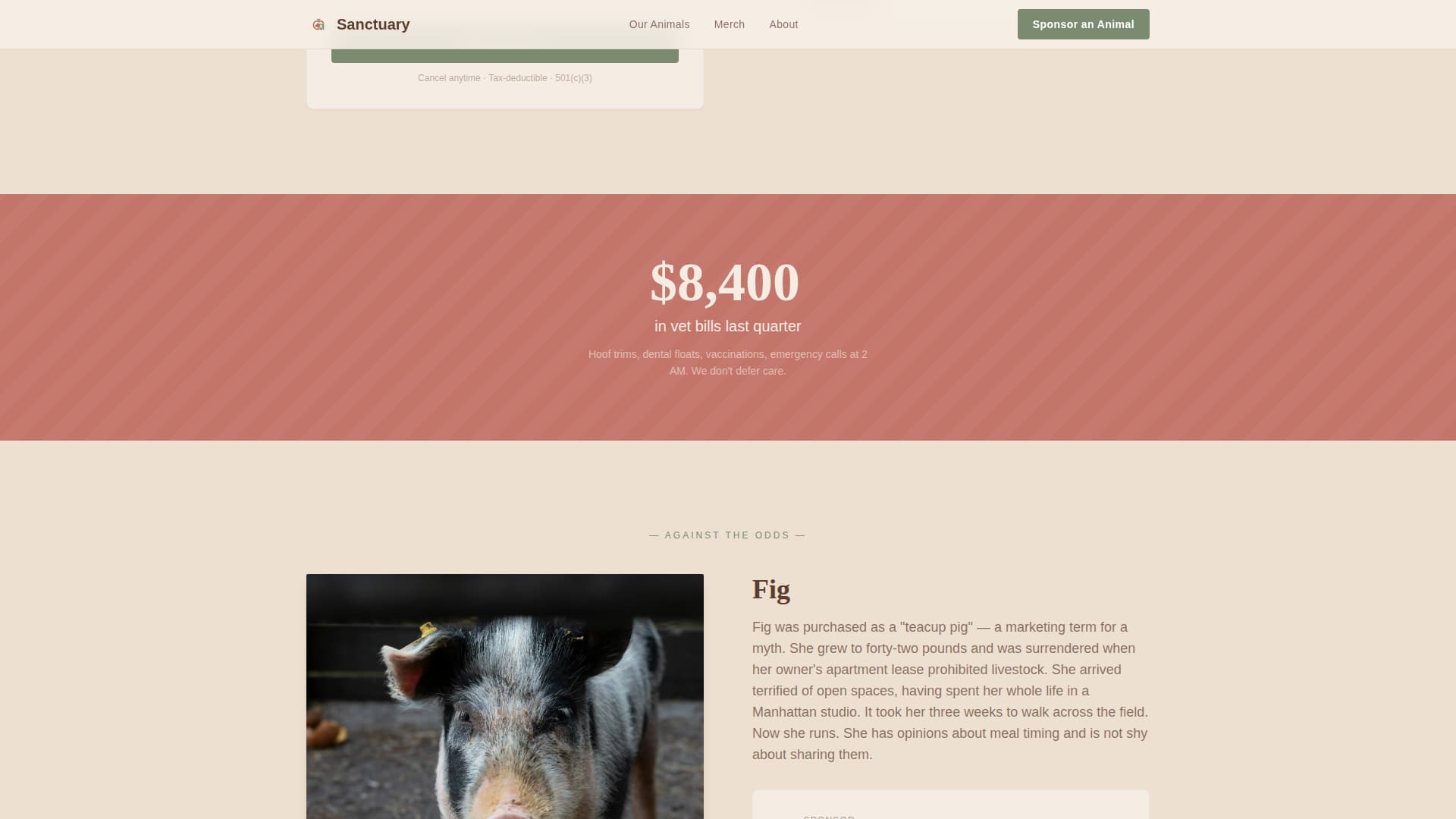 Livestock & Farm Animal Professional Website Template