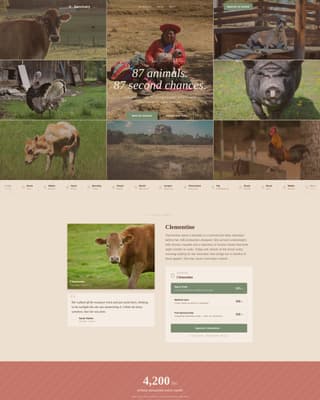 Livestock & Farm Animal Professional Website Template