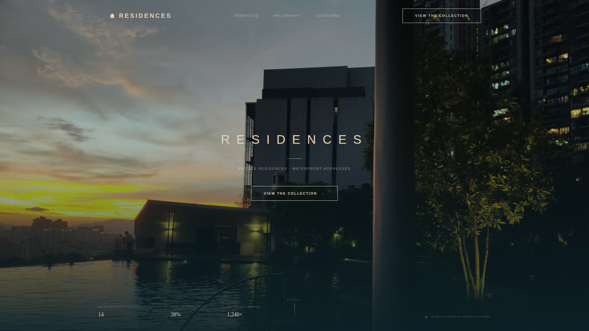Residences - Prestigious Condo Landing Page Template