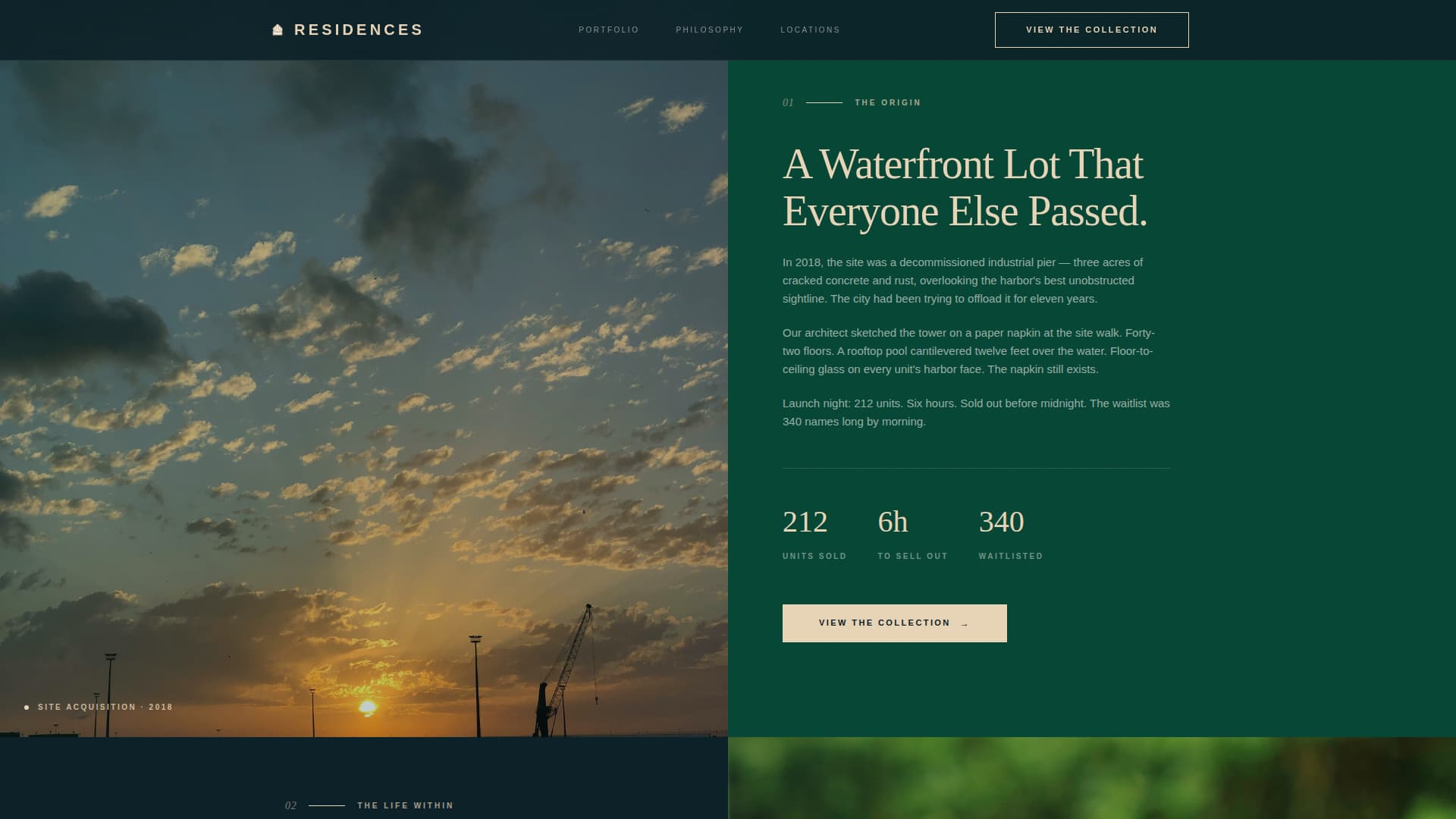 Residences - Prestigious Condo Landing Page Template