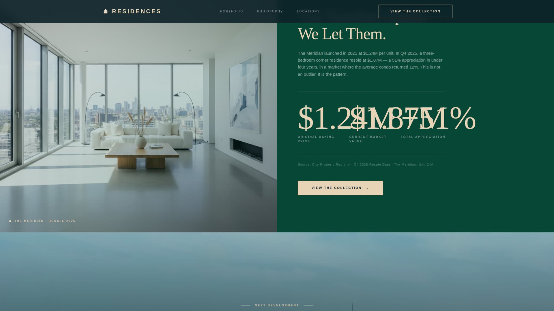 Residences - Prestigious Condo Landing Page Template