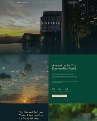 Residences - Prestigious Condo Landing Page Template