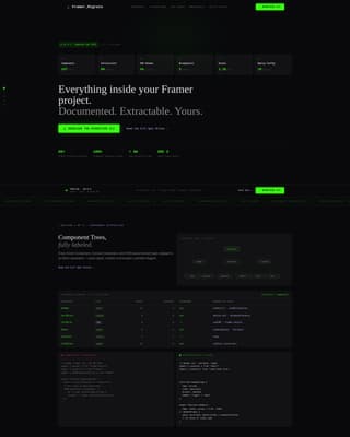 Migrate - Exhaustive Framermigration Landing Page Template