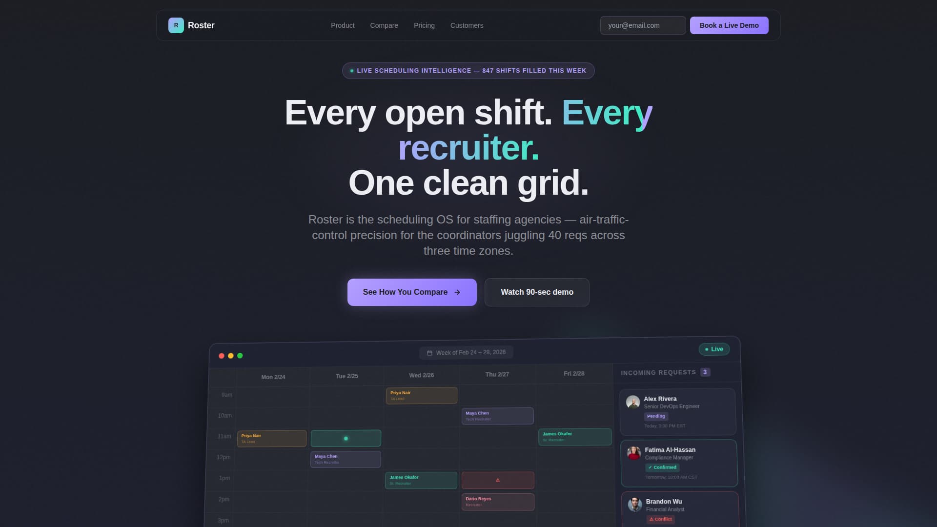 Staffing & Recruiting Digital Presence Portfolio Website Template