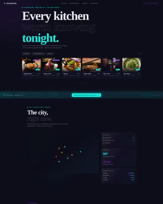 Restaurant Digital Presence Directory Website Template