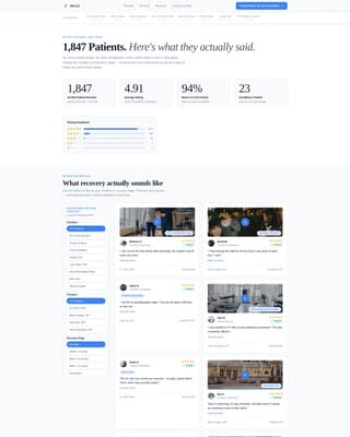 Physical Therapist Booking Website Template