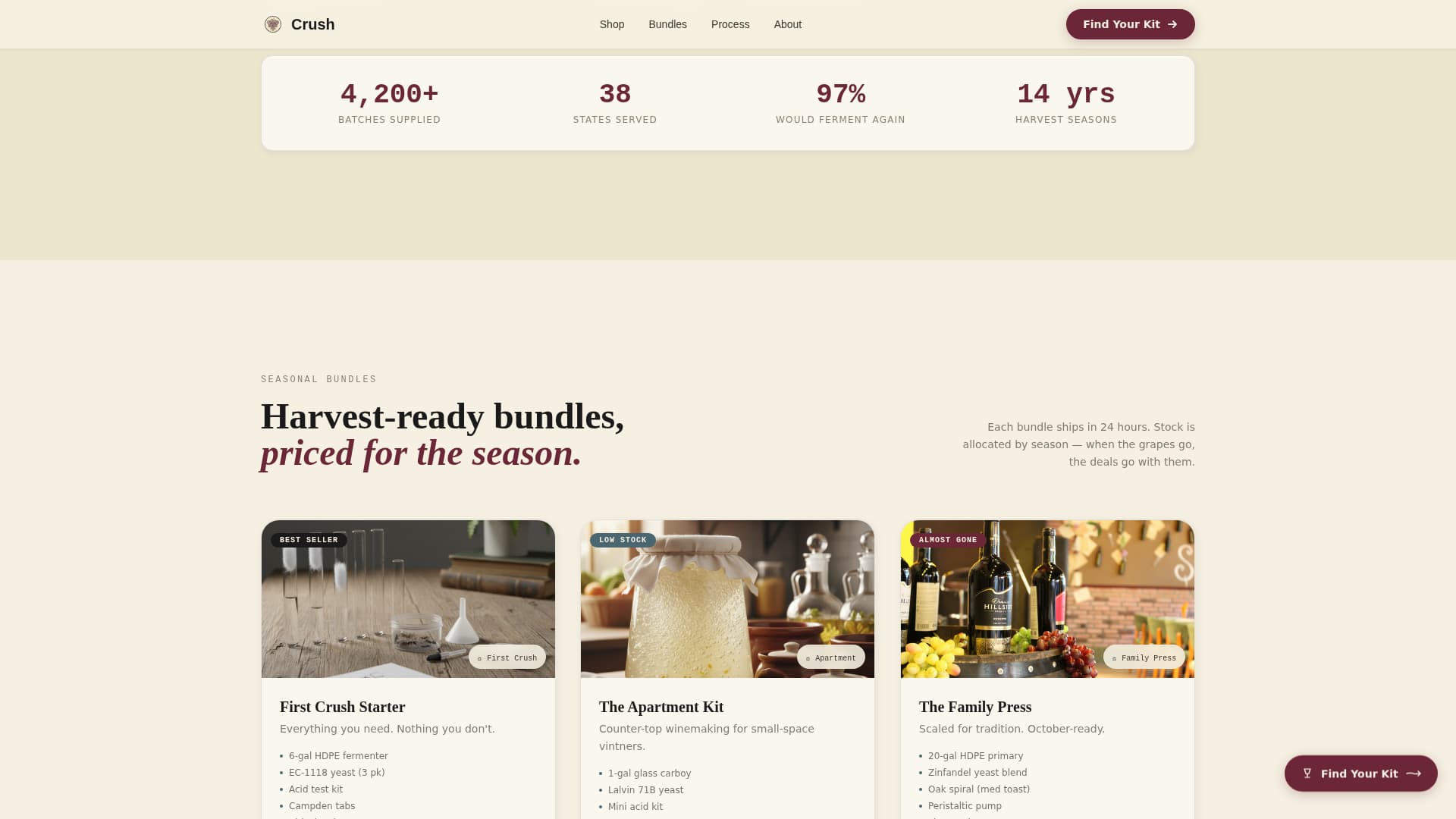 Hobby & Passion Supplies Specialist Professional Website Template