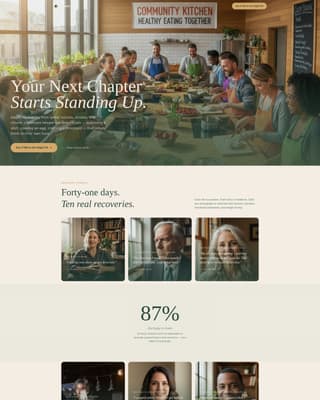 Haven - Trusted Independentliving Landing Page Template